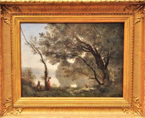 Souvenir de mornefontaine, Camille Corot, Louvres